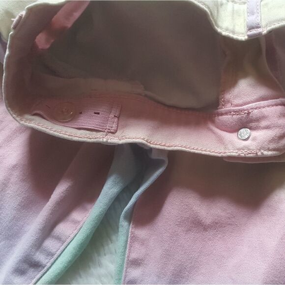 The Children's Place Multi Color Rainbow Pants Kids Size 14 - Picture 3 of 5